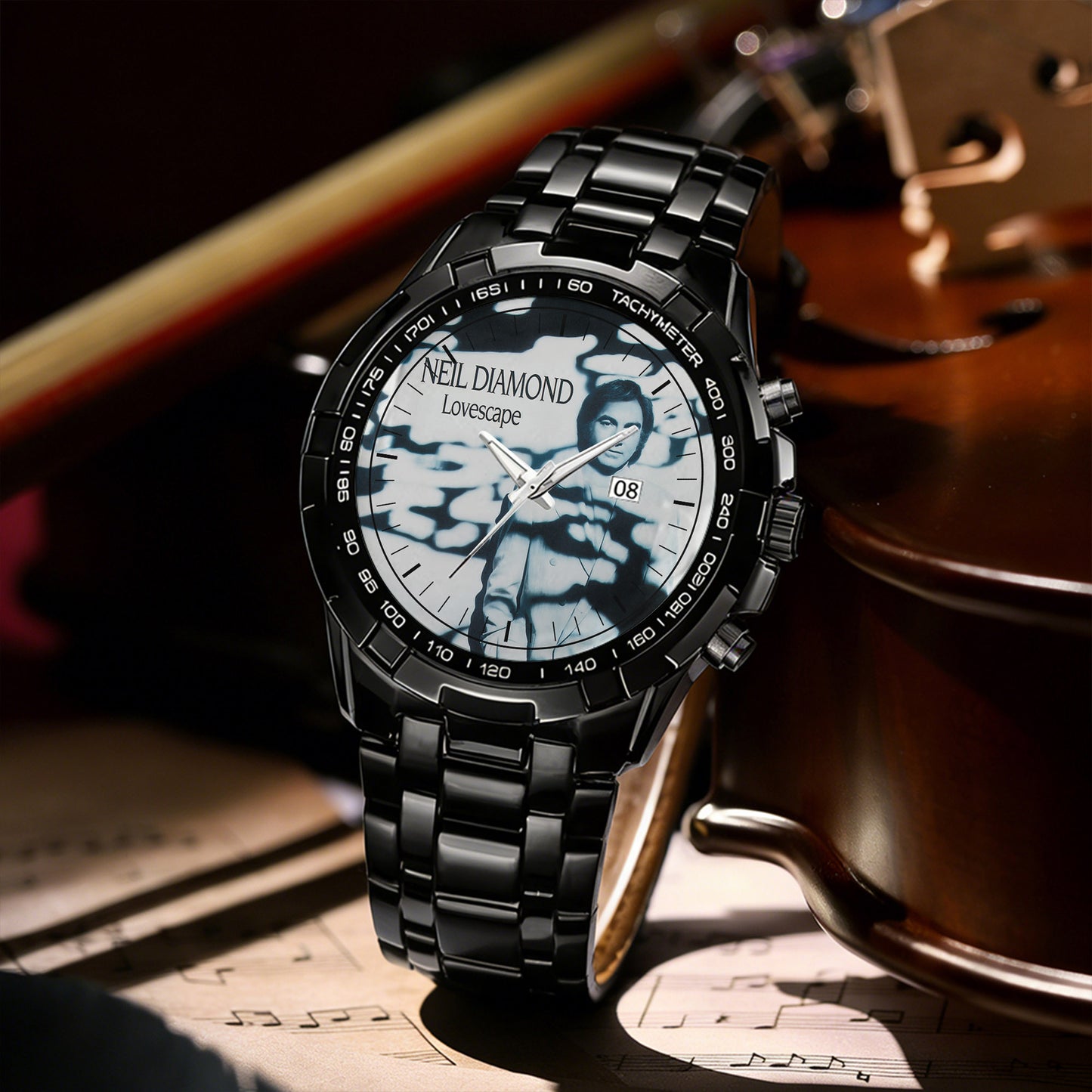 Neil Diamond Albums Collection Watch - Multiple Classic Album Designs Available