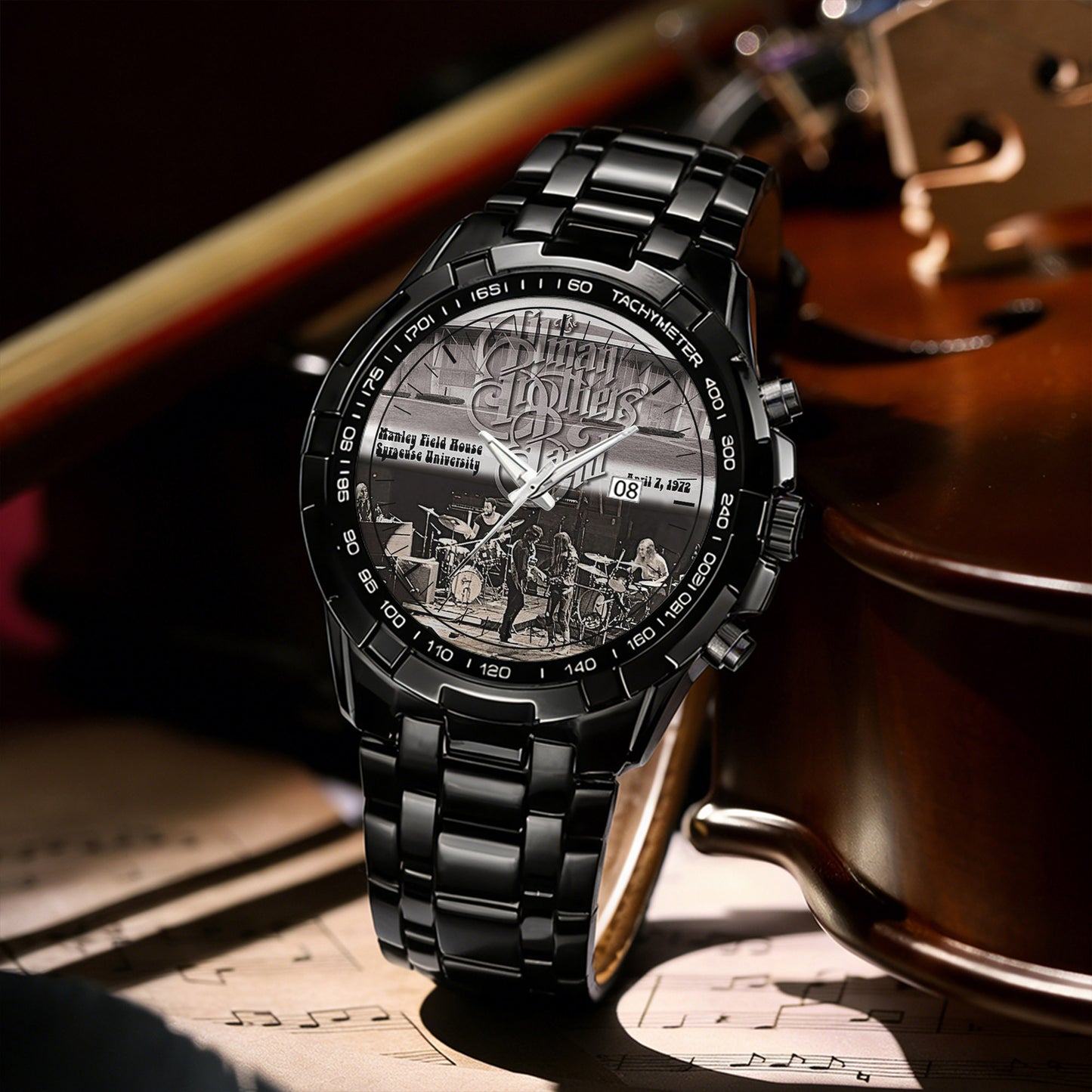 Allman Brothers Band Albums Collection Watch - Multiple Classic Album Designs Available