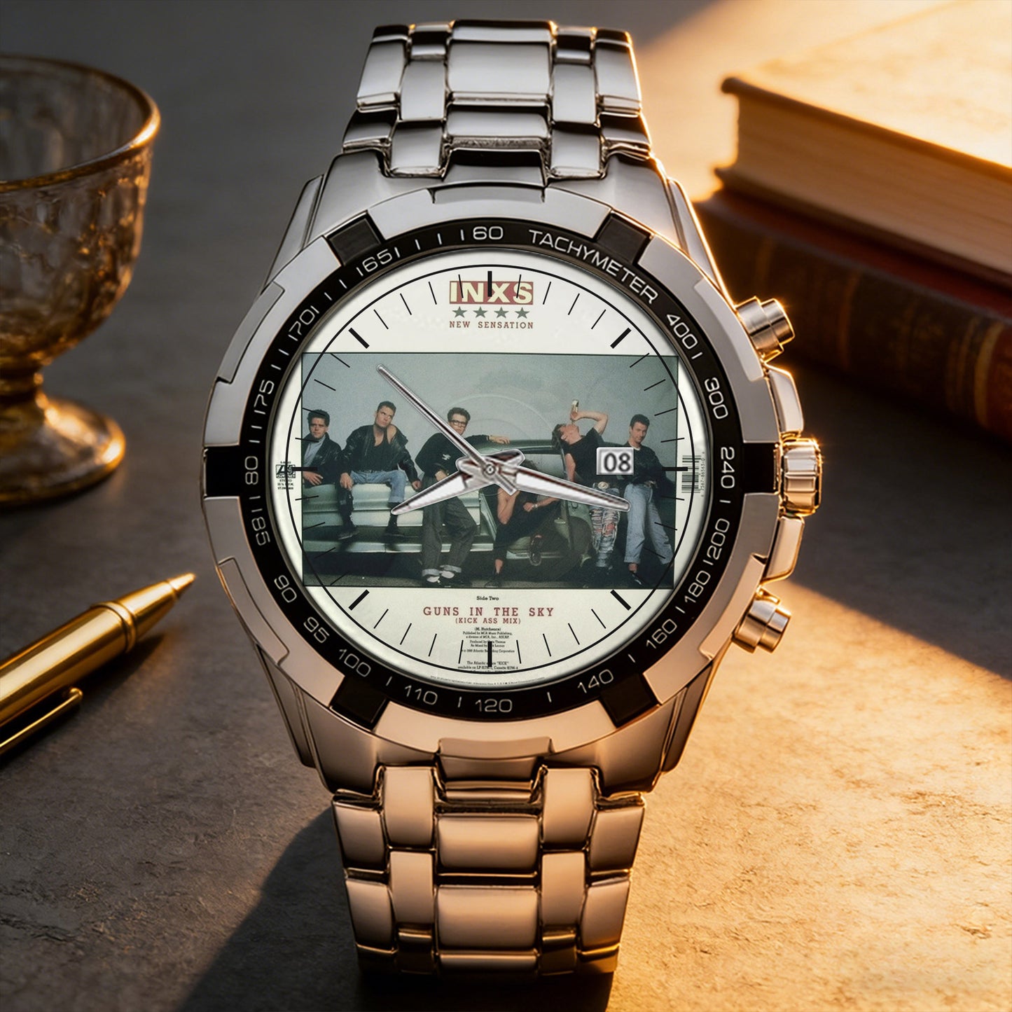 INXS Albums Collection Watch - Multiple Classic Album Designs Available