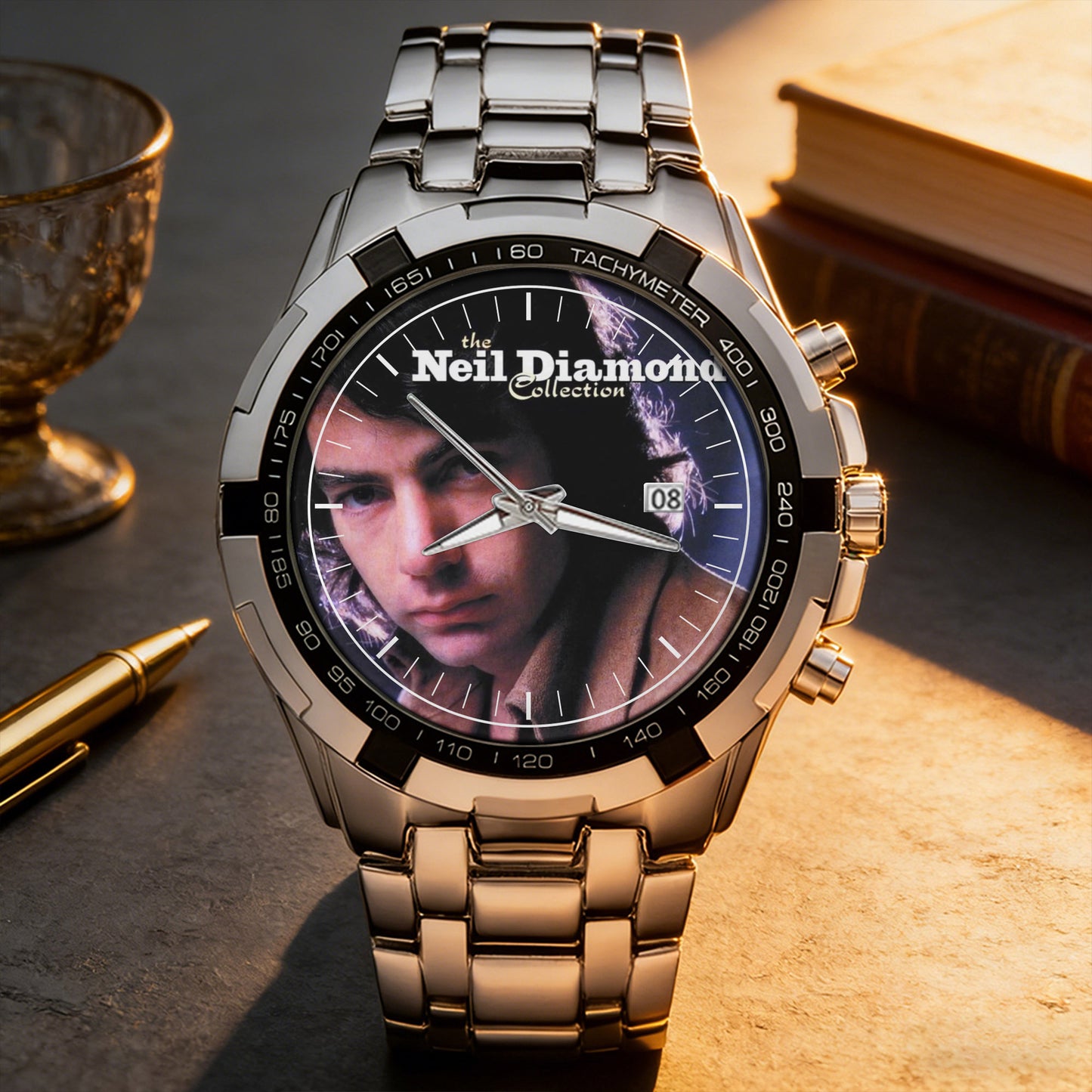 Neil Diamond Albums Collection Watch - Multiple Classic Album Designs Available