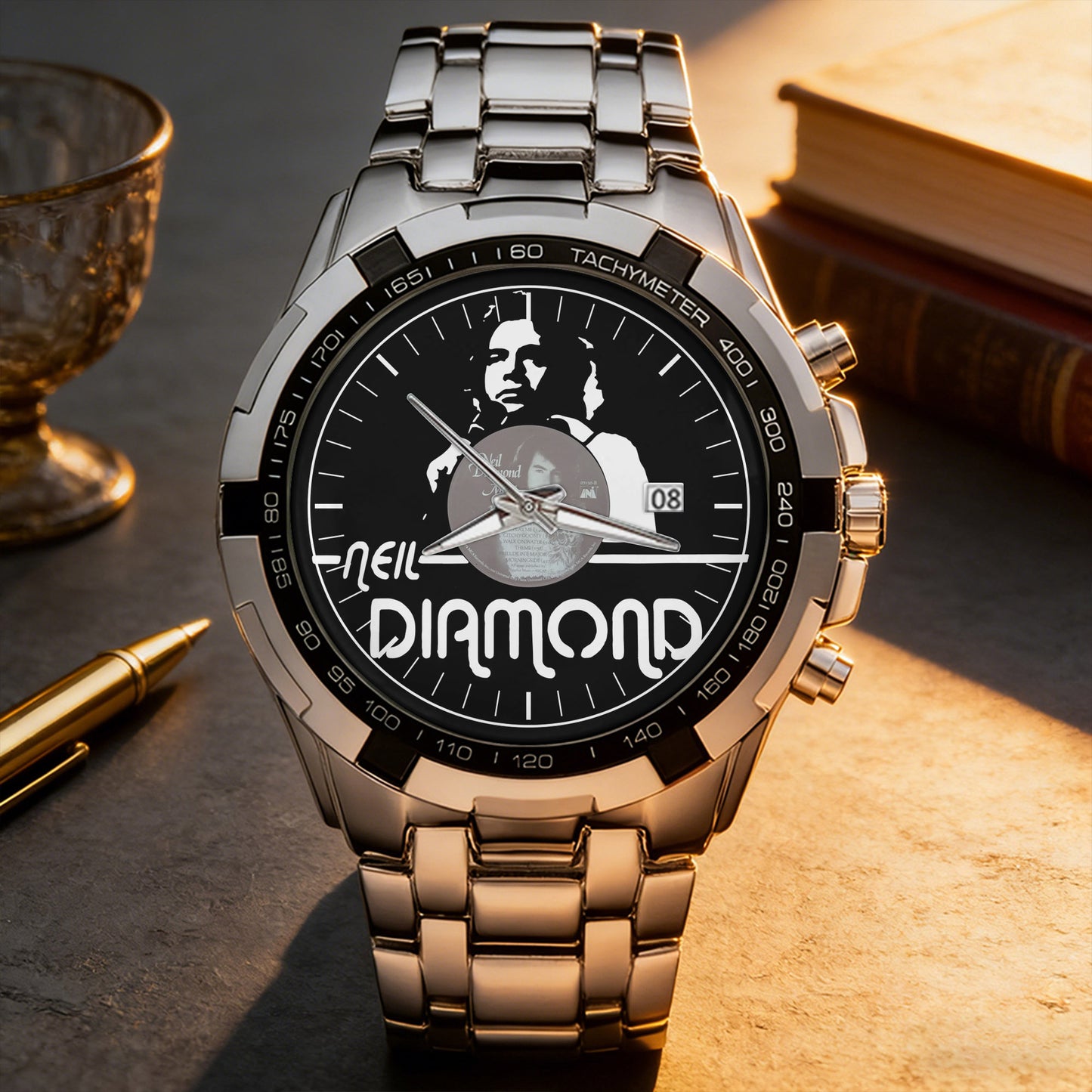 Neil Diamond Albums Collection Watch - Multiple Classic Album Designs Available