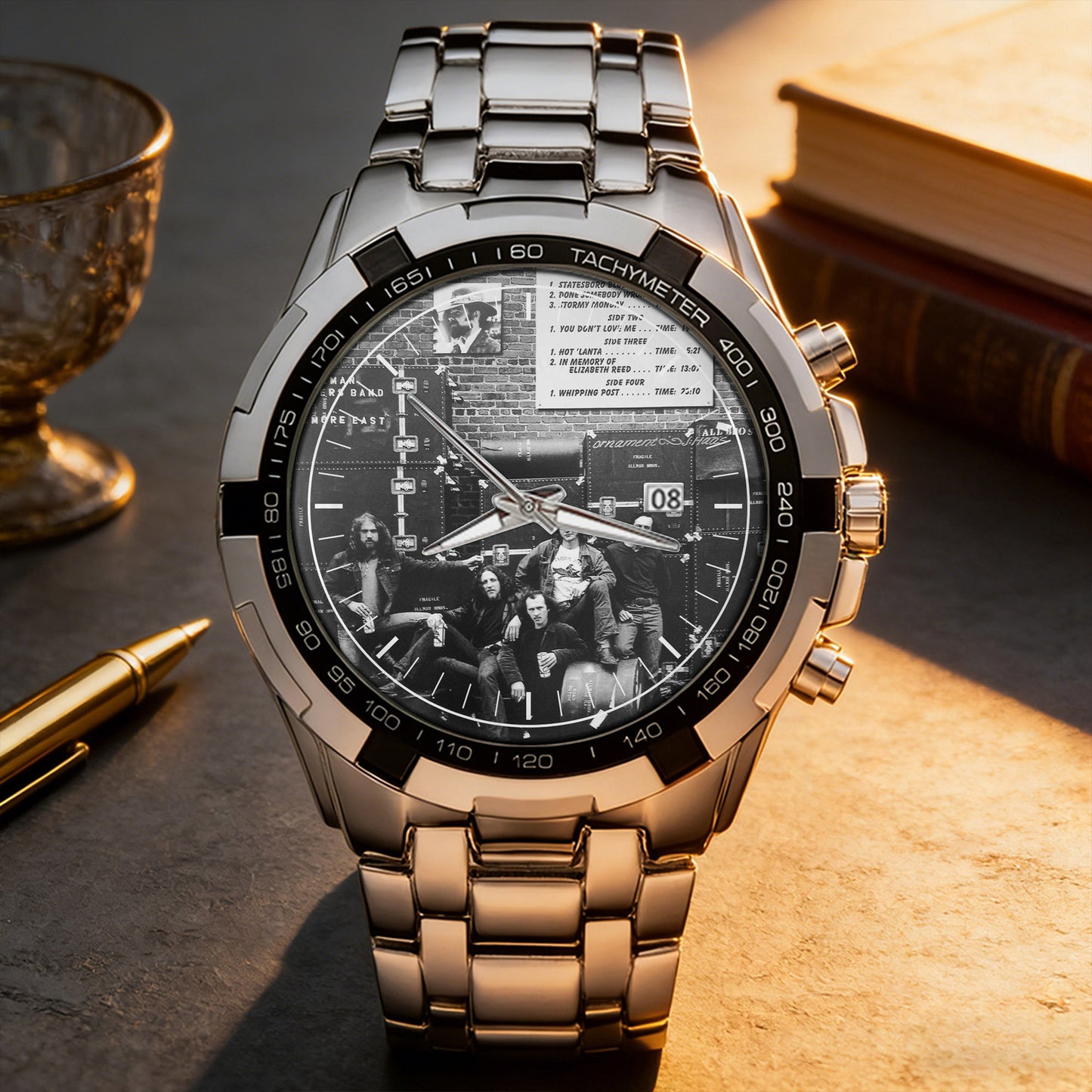 Allman Brothers Band Albums Collection Watch - Multiple Classic Album Designs Available