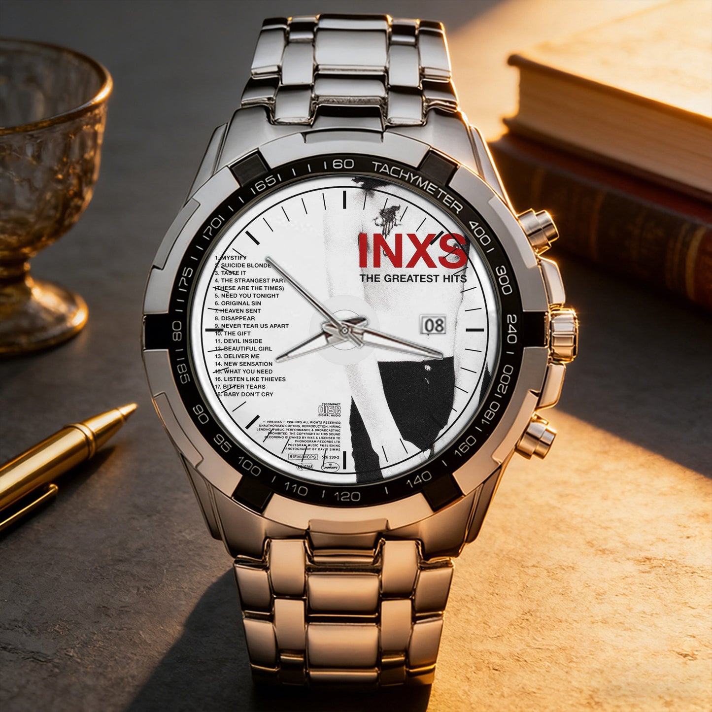 INXS Albums Collection Watch - Multiple Classic Album Designs Available
