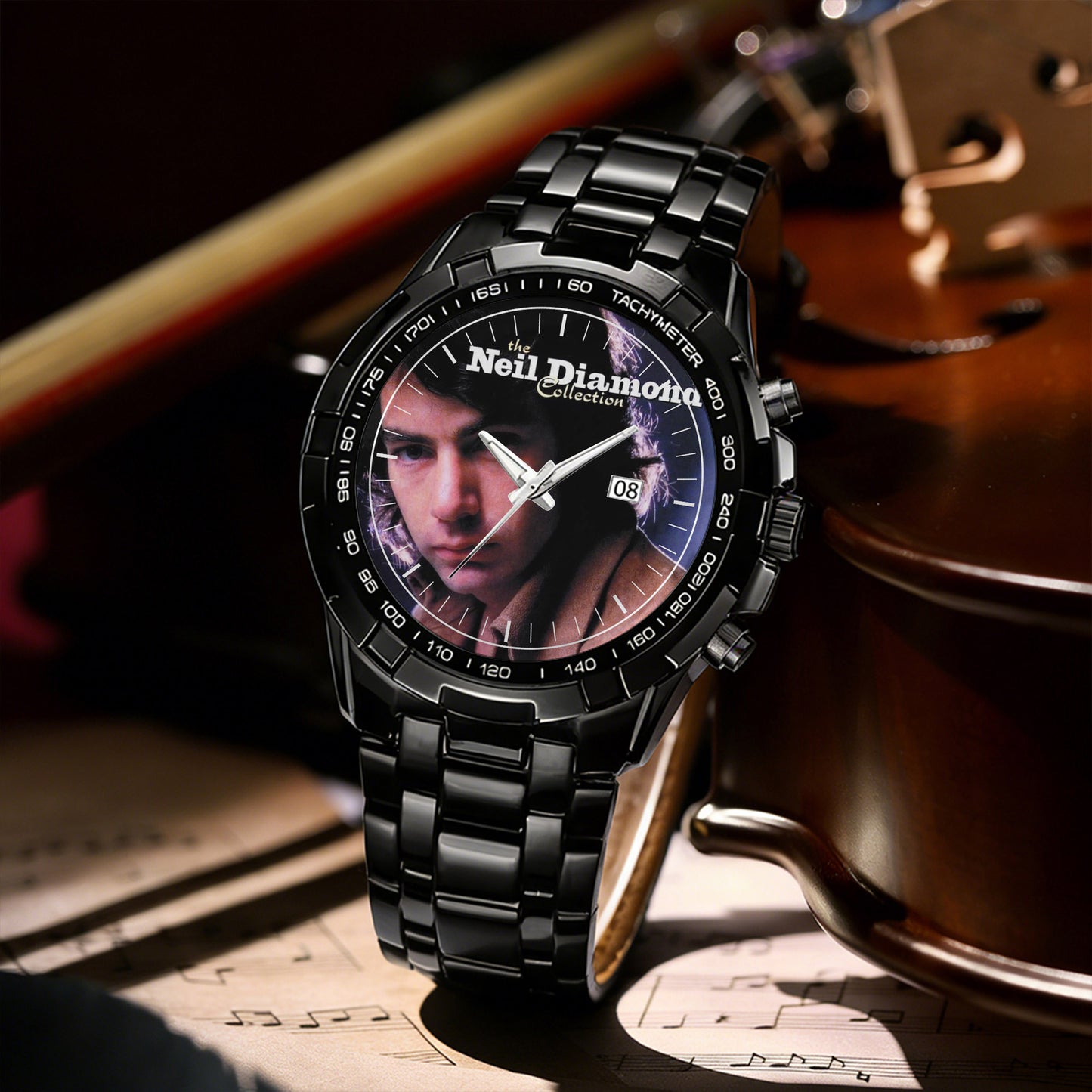 Neil Diamond Albums Collection Watch - Multiple Classic Album Designs Available