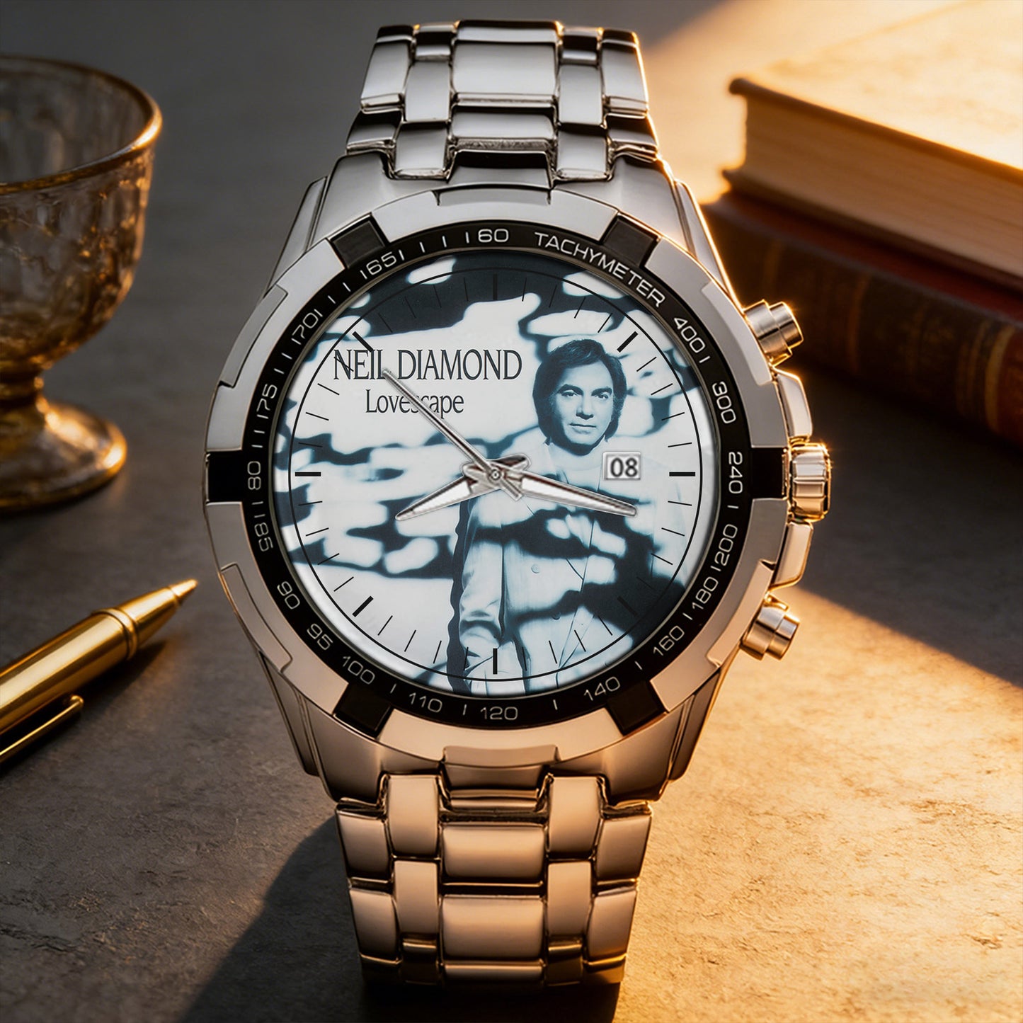 Neil Diamond Albums Collection Watch - Multiple Classic Album Designs Available