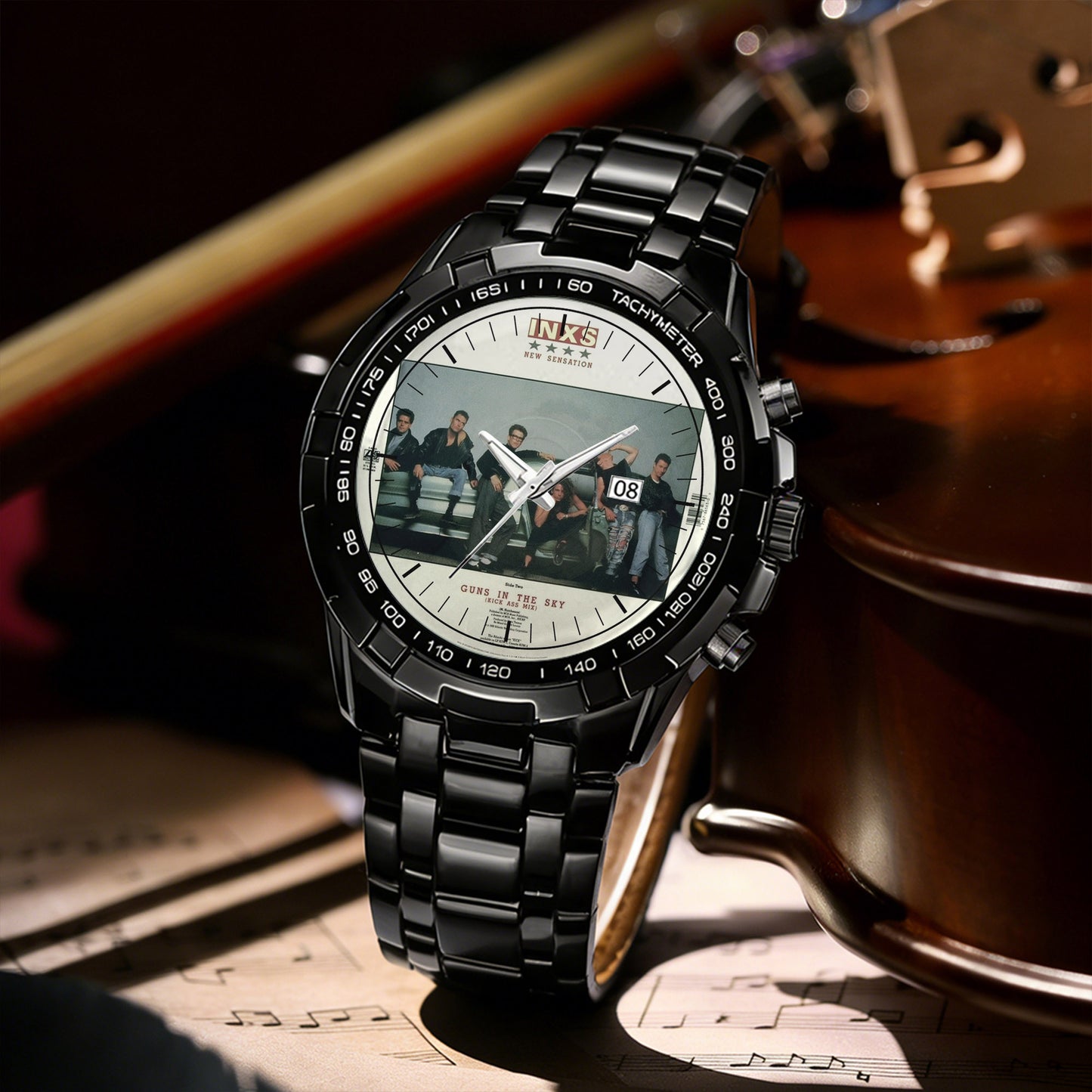 INXS Albums Collection Watch - Multiple Classic Album Designs Available