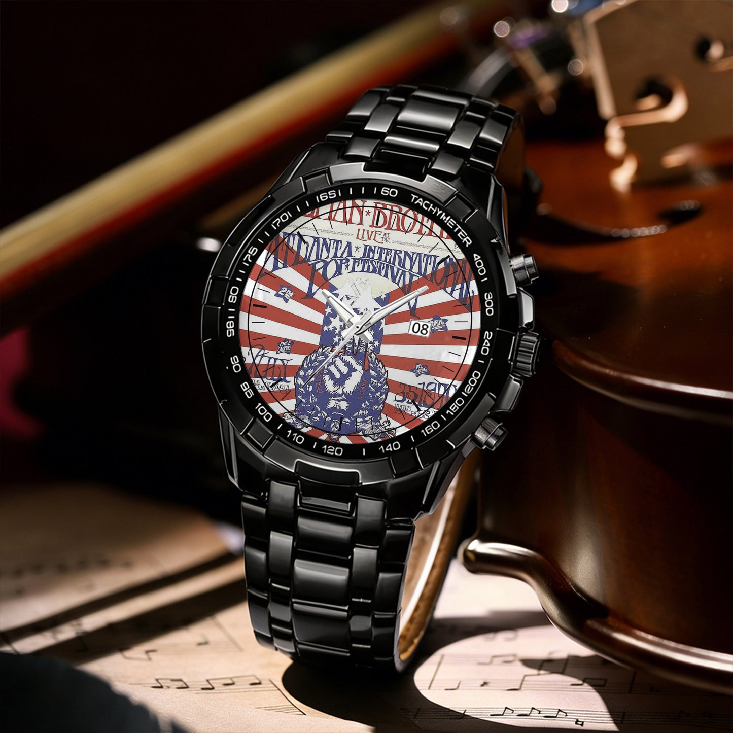 Allman Brothers Band Albums Collection Watch - Multiple Classic Album Designs Available