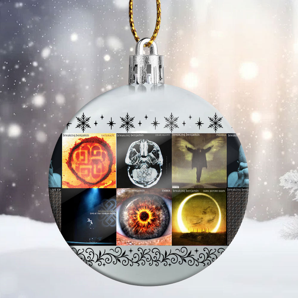 Breaking Benjamin Ornament – A Hard Rock Holiday Glow