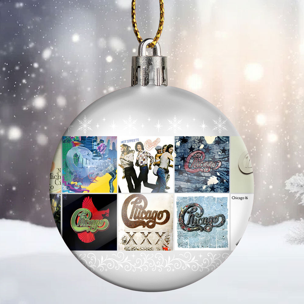 Chicago Ball Ornament – Classic Rock Spirit for the Holidays