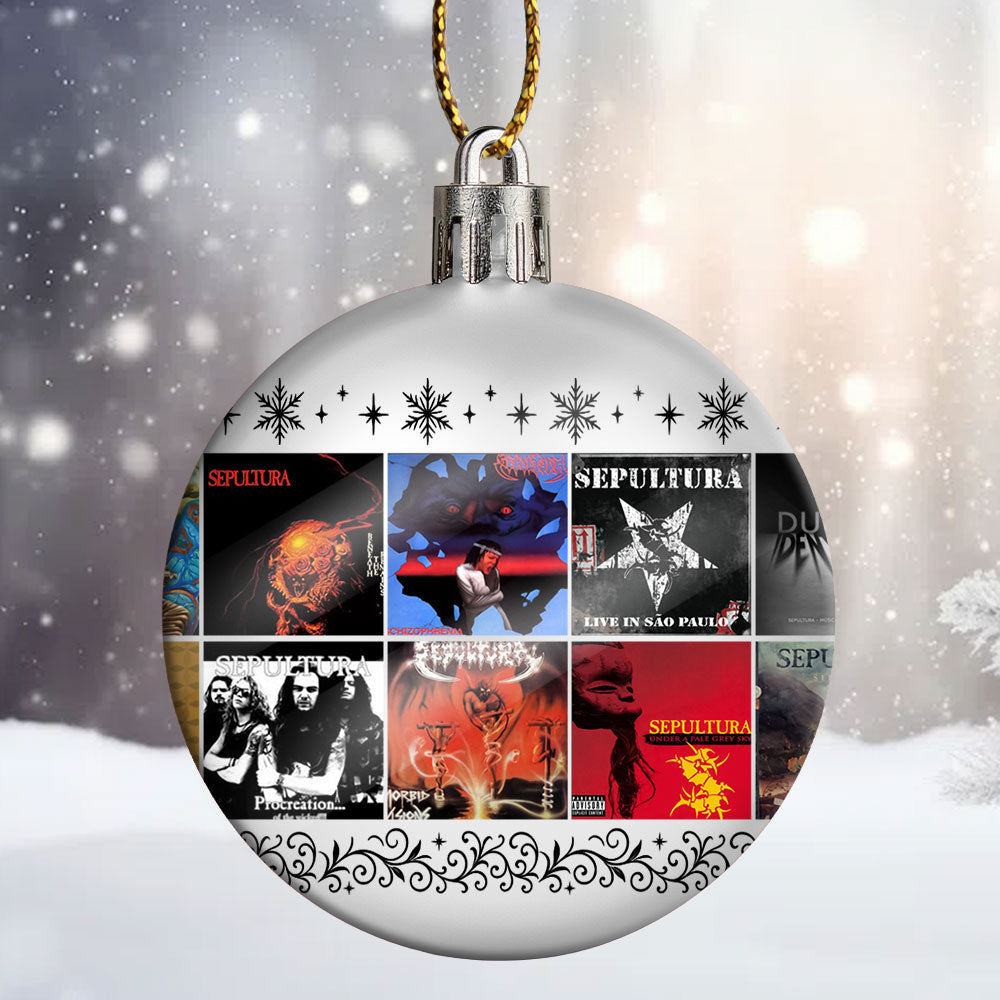 Sepultura Ornament – Metal Legends Meet Holiday Spirit