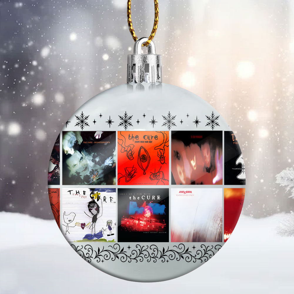 The Cure Ball Ornament – A Dreamy Holiday Keepsake for Lovers of Dark Romance and Sound