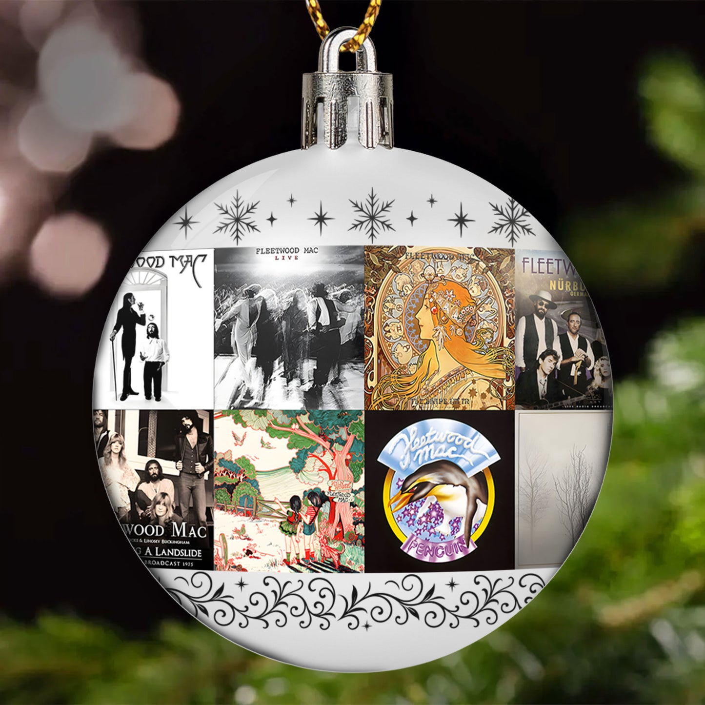 Fleetwood Mac Ball Ornament – A Timeless Touch of Classic Harmony