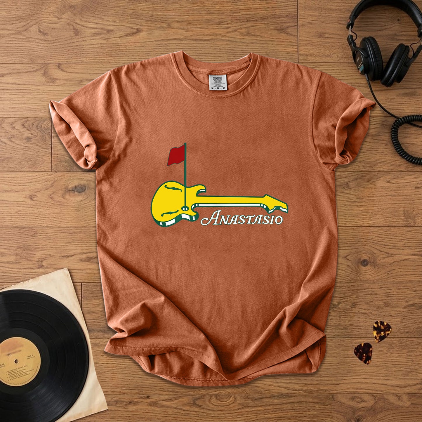 Phish Trey Anastasio Masters Golf  T-Shirt – Retro Music Band Merch Tee