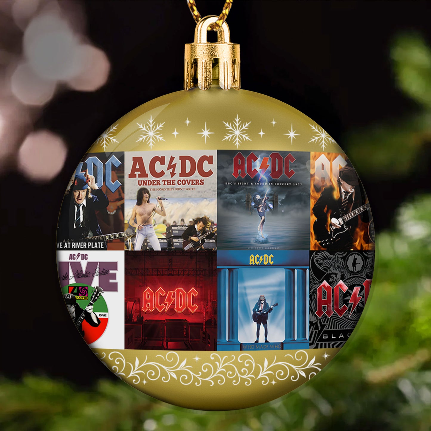 AC/DC Ball Ornament – The Ultimate Rock ’n’ Roll Christmas Gift
