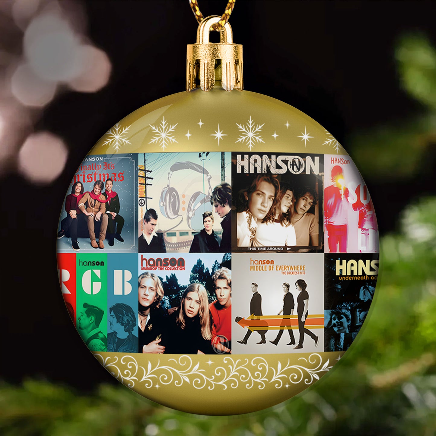 Hanson Ball Ornament – Pop Rock Harmony Collection
