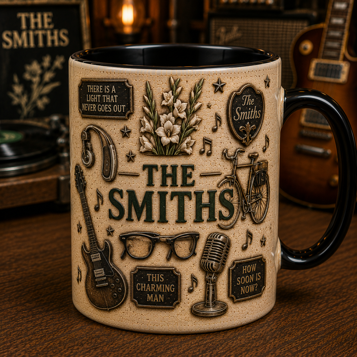 The Smiths Mug – Indie Rock Ceramic Coffee Mug, Vintage Music Gift for The Smiths Fans