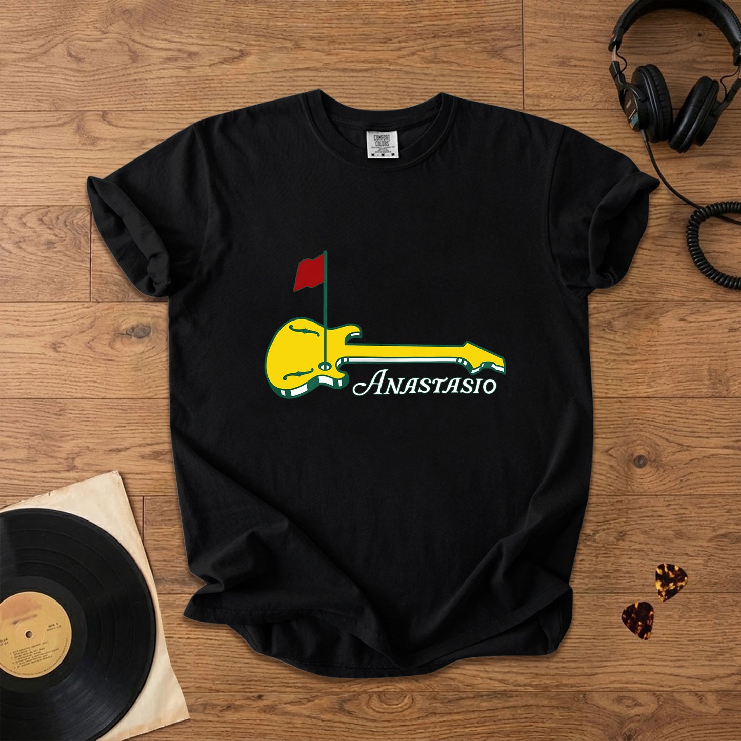 Phish Trey Anastasio Masters Golf  T-Shirt – Retro Music Band Merch Tee