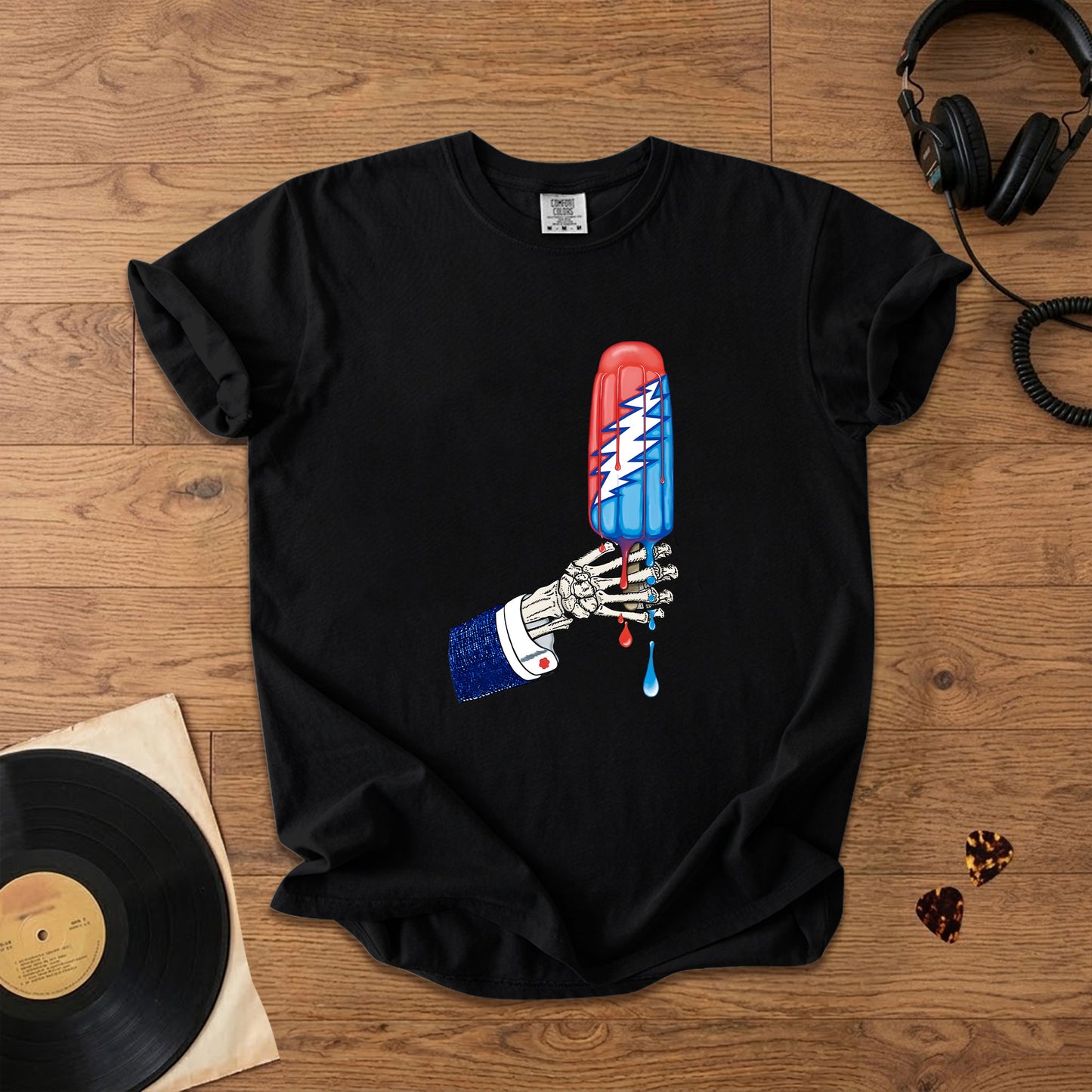 Grateful Dead Rocket Pop T-Shirt – Retro Rock Music Band Merch Tee