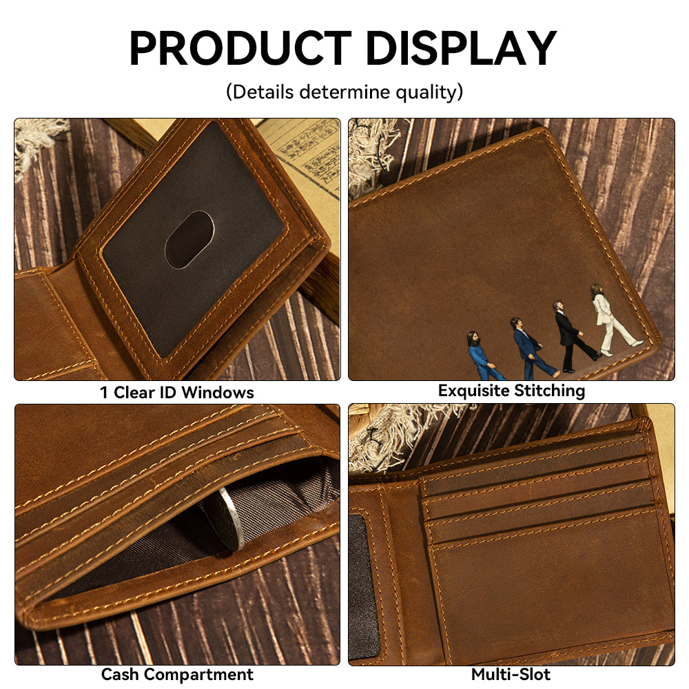 Abbey Road Men's Wallet - Leather Wallet