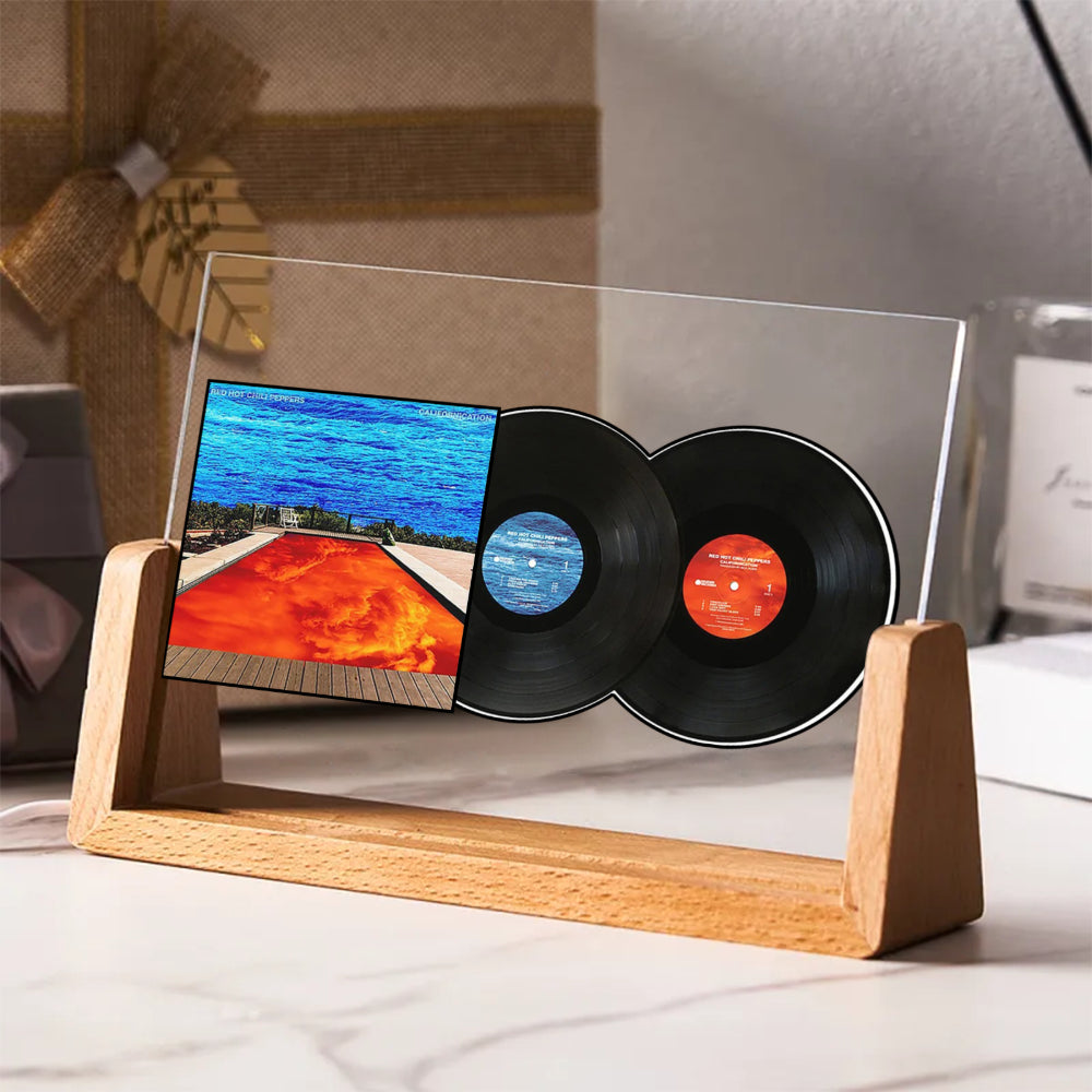 Red Hot Chili Peppers Californication Acrylic Light – Vinyl Record Display Lamp