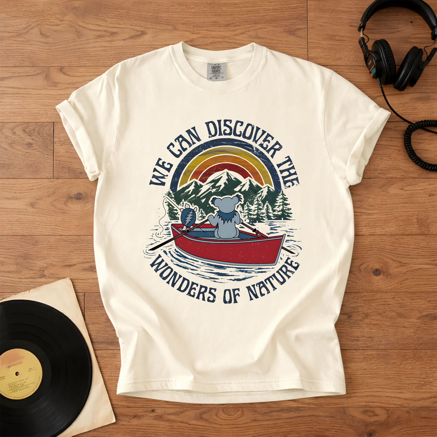 Grateful Dead Bear Discover The Wonders Of Nature T-Shirt – Retro Music Band Merch Tee