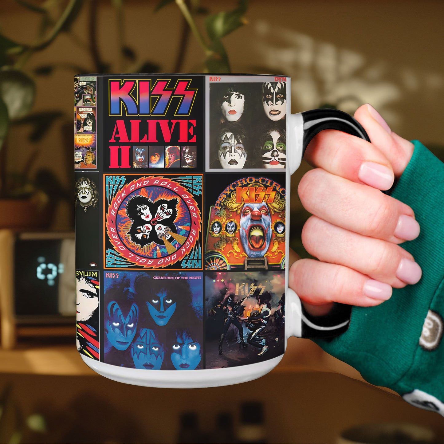 KISS Accent Mug – Rock ’n’ Roll All Night Forever