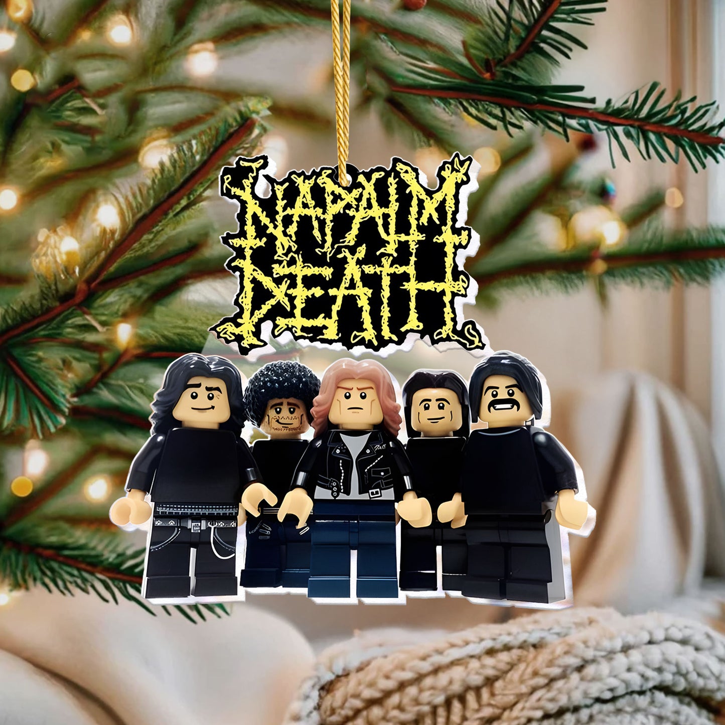 Napalm Death Ornament – Grindcore Legends Holiday Keepsake