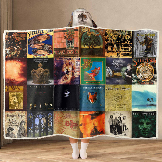 Steeleye Span Wearable Hooded Blanket – Folk-Rock Magic You Can Wear