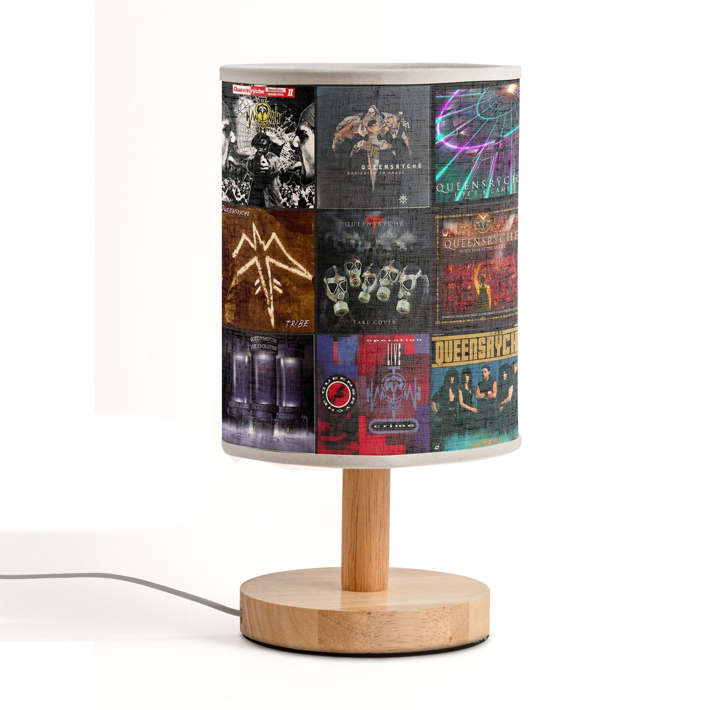 Queensrÿche Fabric Lamp – Progressive Metal Album Art Collection