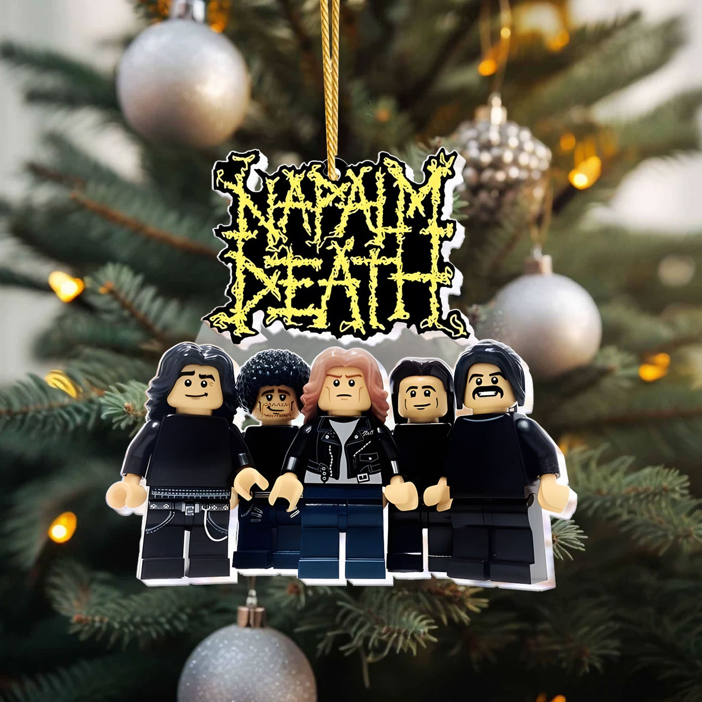 Napalm Death Ornament – Grindcore Legends Holiday Keepsake