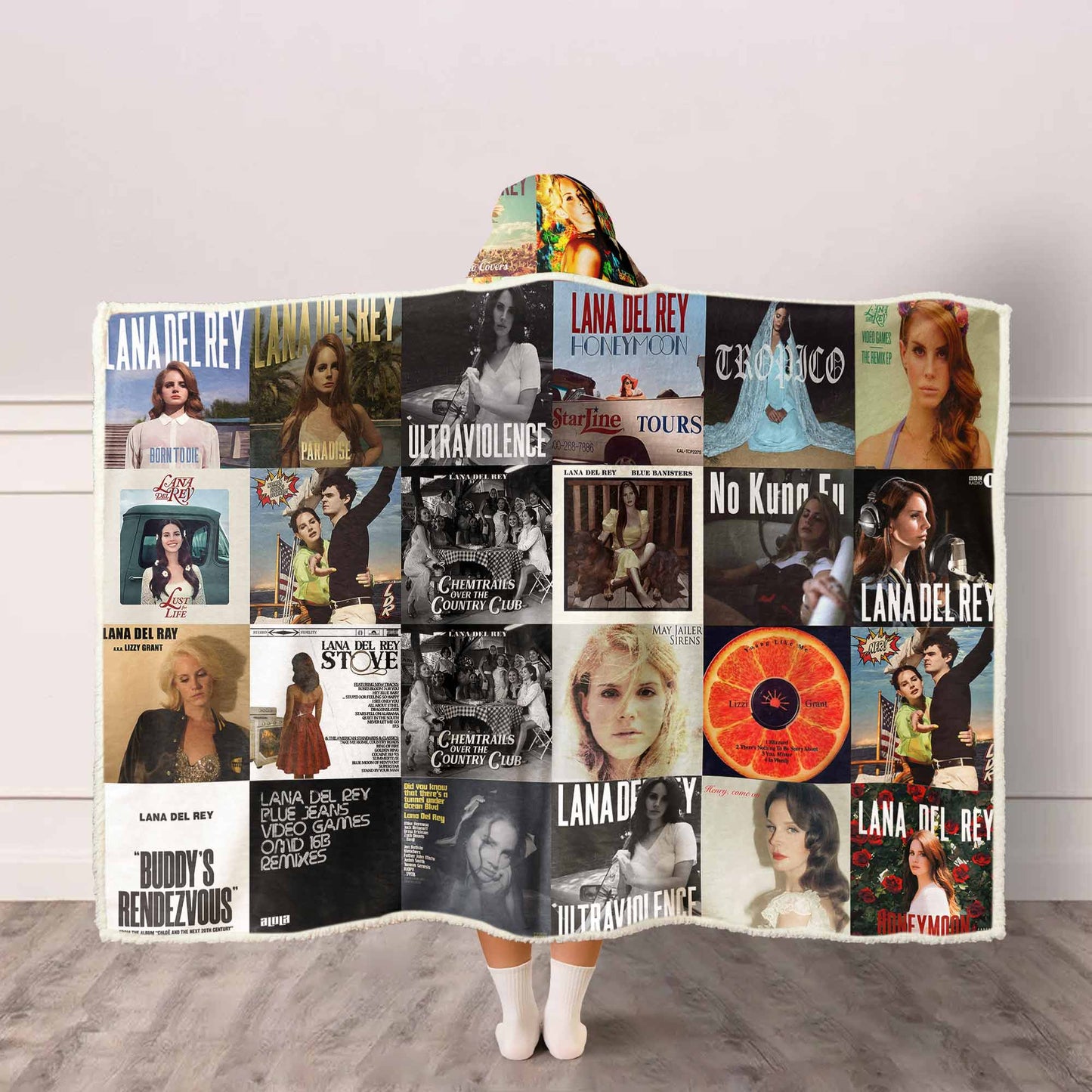 Lana Del Rey Wearable Hooded Blanket – Dreamy Nostalgia You Can Wrap Around You