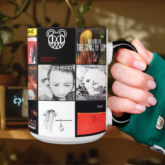 Radiohead Album Art Mug – For the Melancholic Dreamers