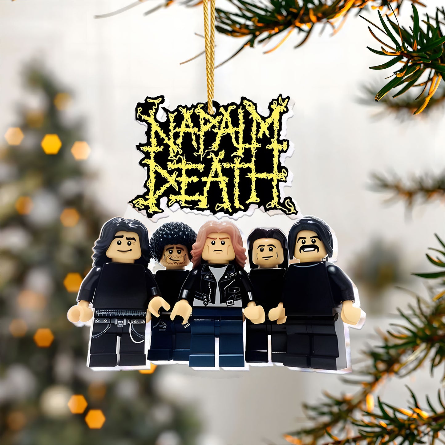Napalm Death Ornament – Grindcore Legends Holiday Keepsake