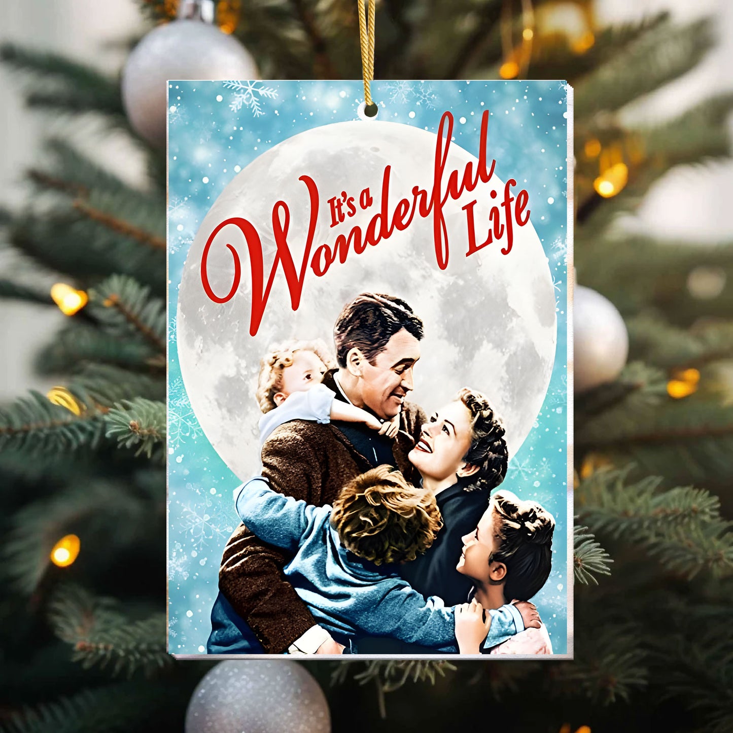 It’s a Wonderful Life Ornament – Vintage Christmas Movie Keepsake