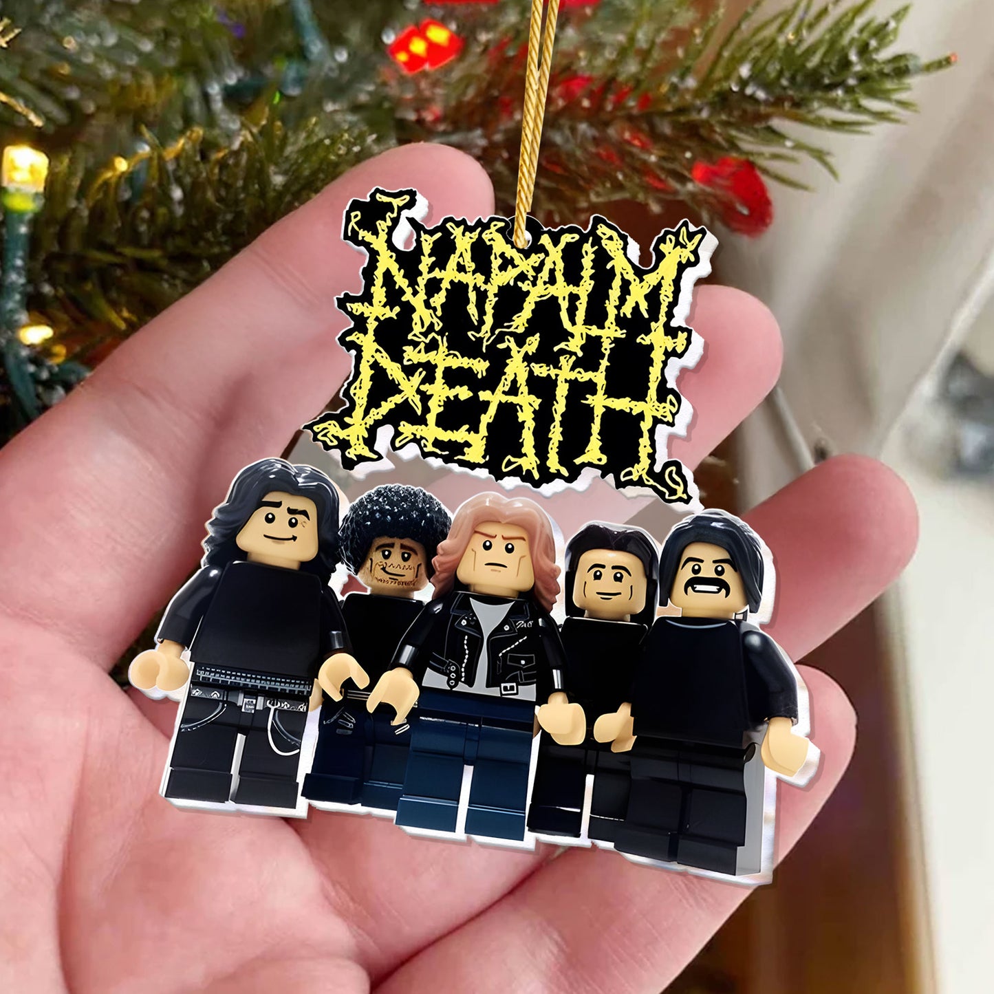 Napalm Death Ornament – Grindcore Legends Holiday Keepsake