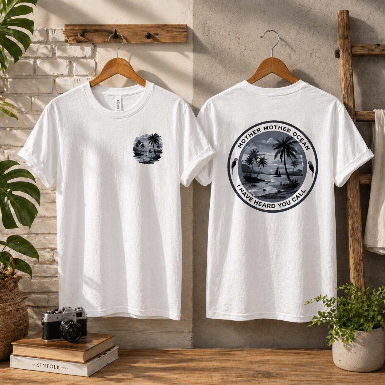 Mother Ocean Comfort Tee – Jimmy Buffet Inspired Graphic Shirt