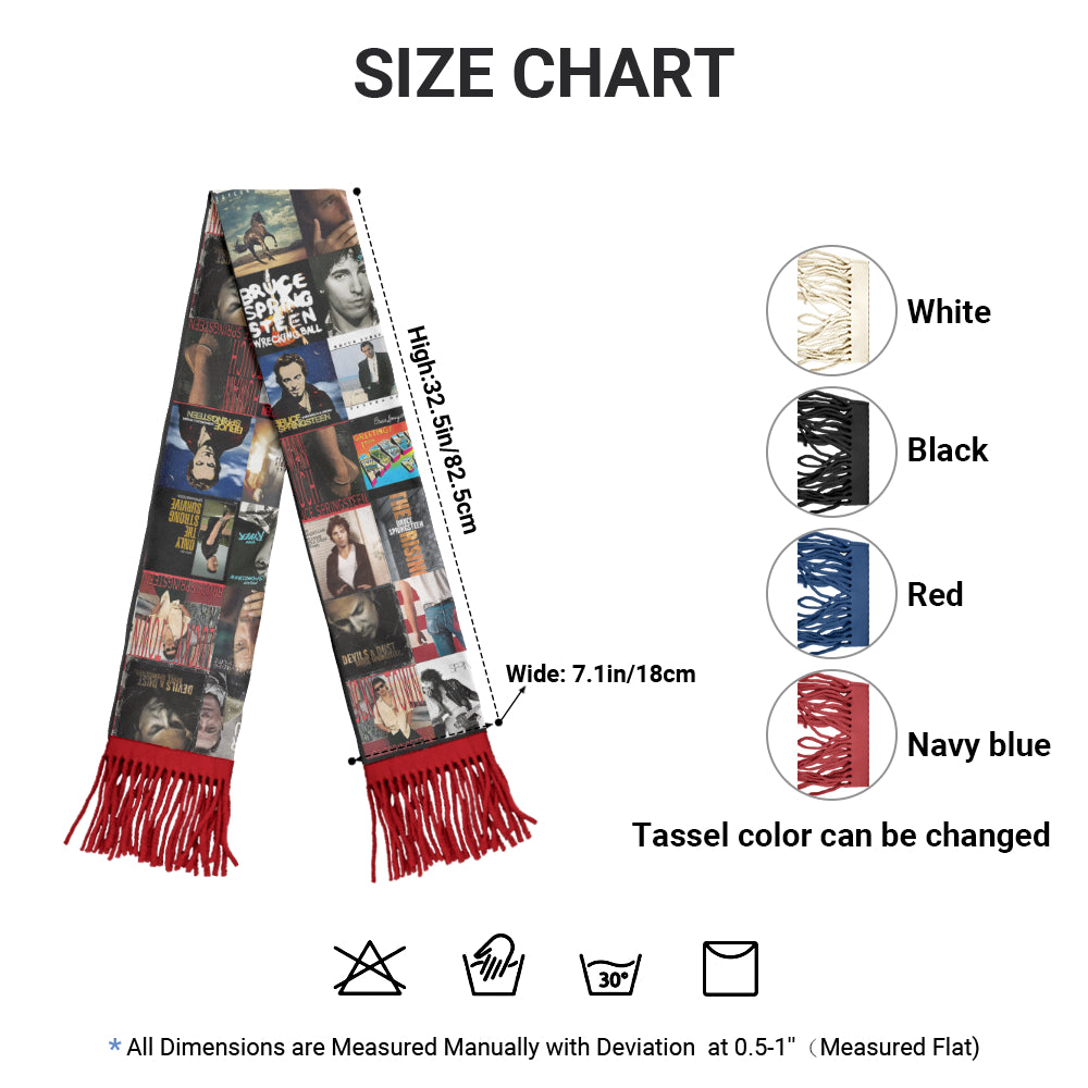 Bruce Springsteen Scarf – The Perfect Christmas Gift for True Rock Fans