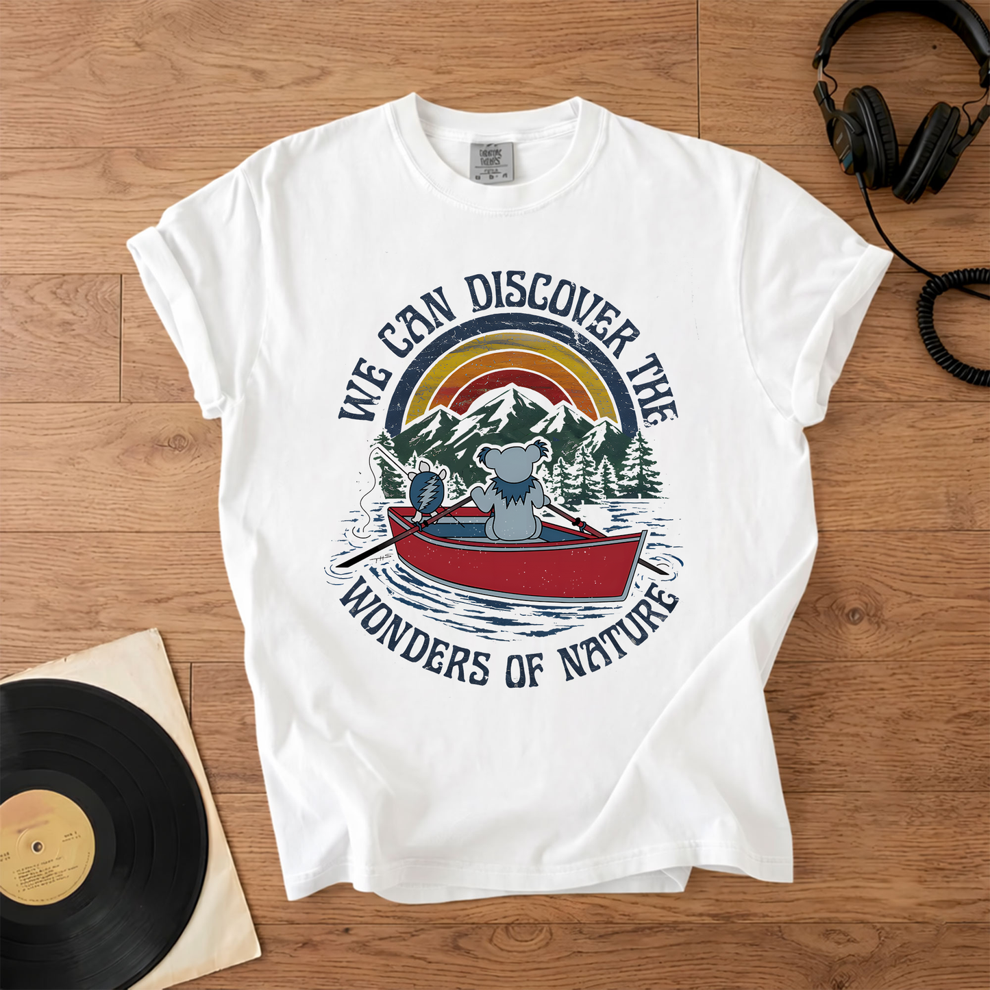 Grateful Dead Bear Discover The Wonders Of Nature T-Shirt – Retro Music Band Merch Tee