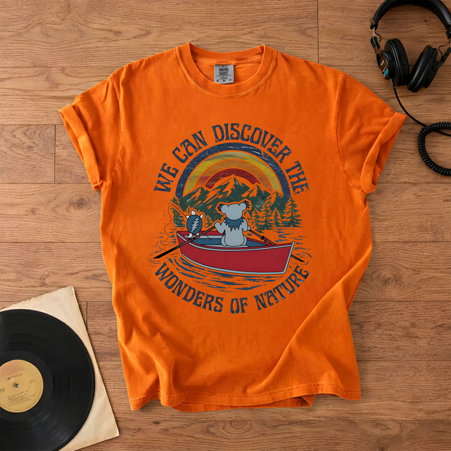 Grateful Dead Bear Discover The Wonders Of Nature T-Shirt – Retro Music Band Merch Tee